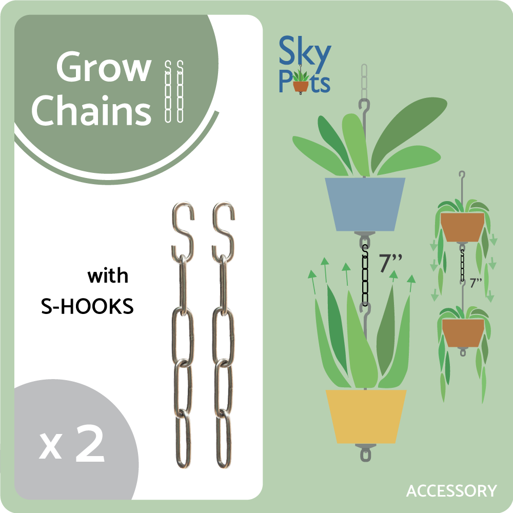 hanging planter chain Grow Chains
