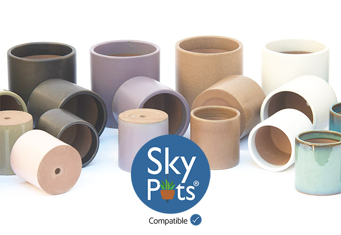 SkyPots compatible pots.